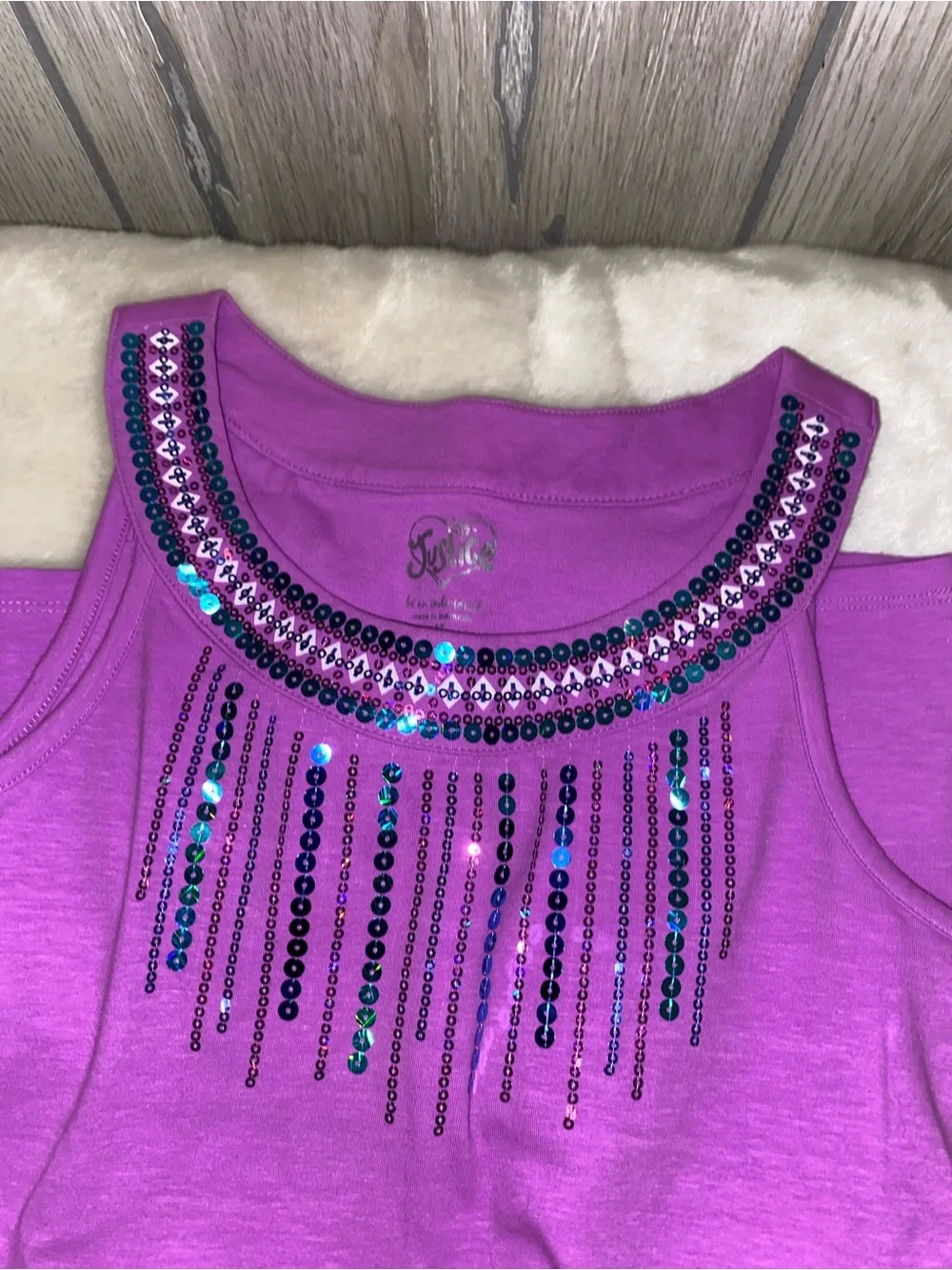 Justice Girls Size 12 Top